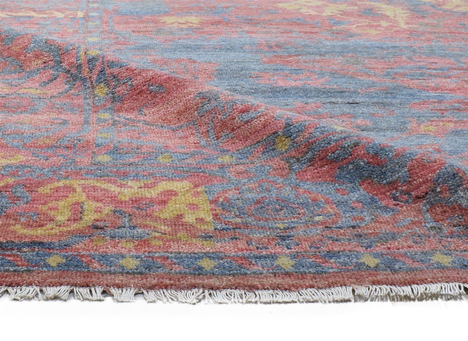 8' X 10' Rug Wool Red Modern Hand Knotted Oushak Oriental Large Carpet   7864133419157