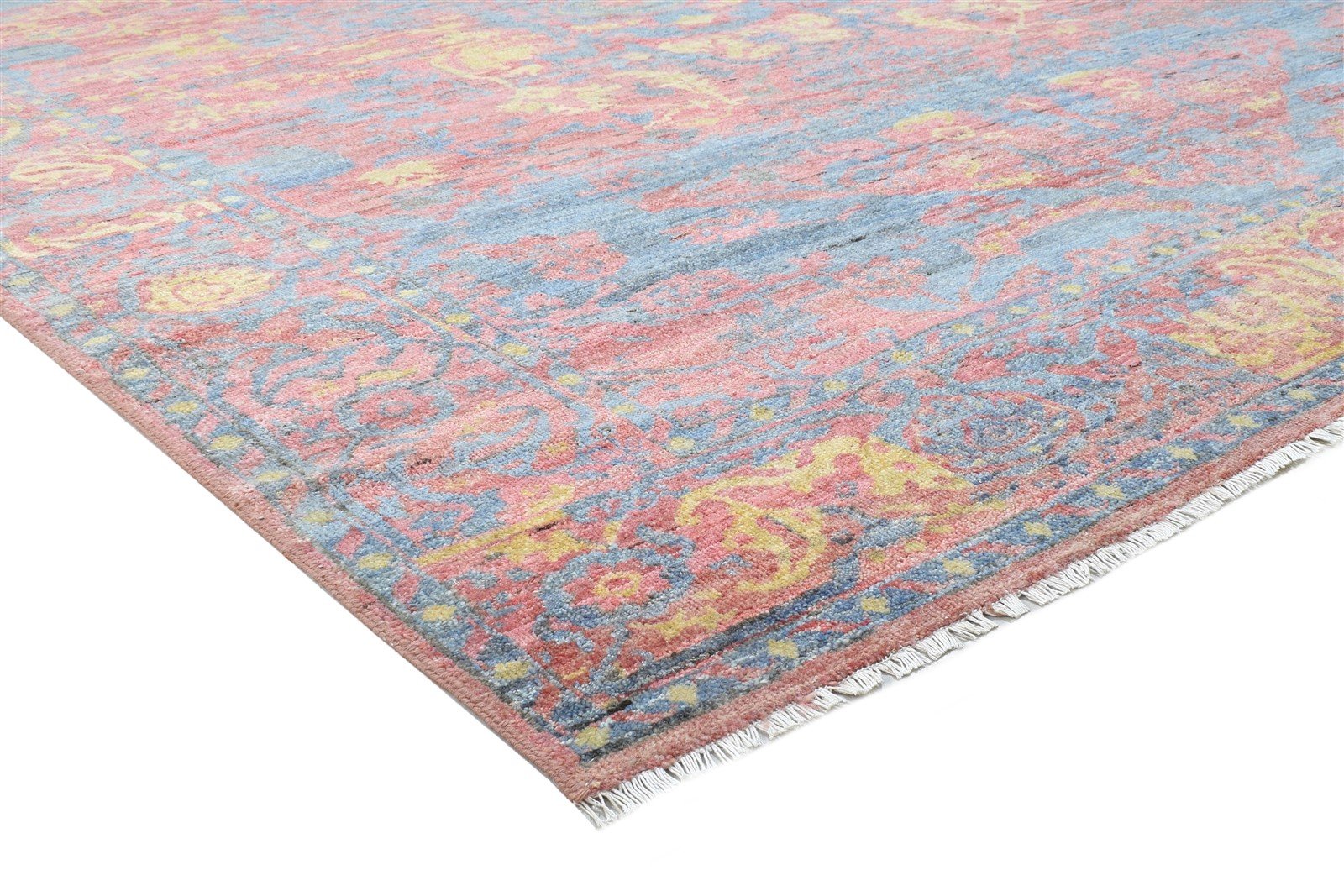 8' X 10' Rug Wool Red Modern Hand Knotted Oushak Oriental Large Carpet   7864133419157