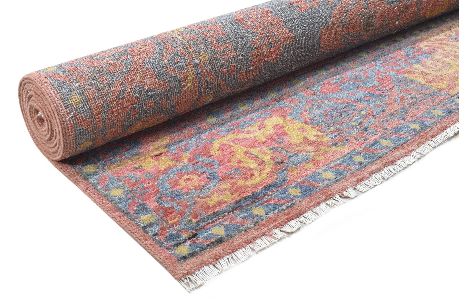 8' X 10' Rug Wool Red Modern Hand Knotted Oushak Oriental Large Carpet   7864133419157