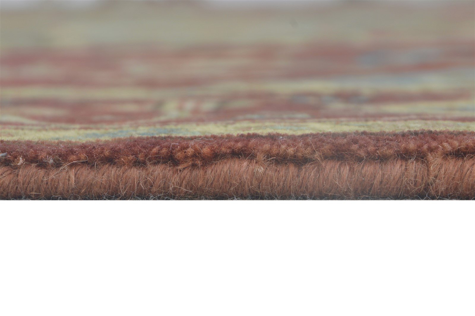 8' X 10' Rug Wool Red Persien Hand Knotted Heriz-Indian Oriental Large Carpet   7864318132373