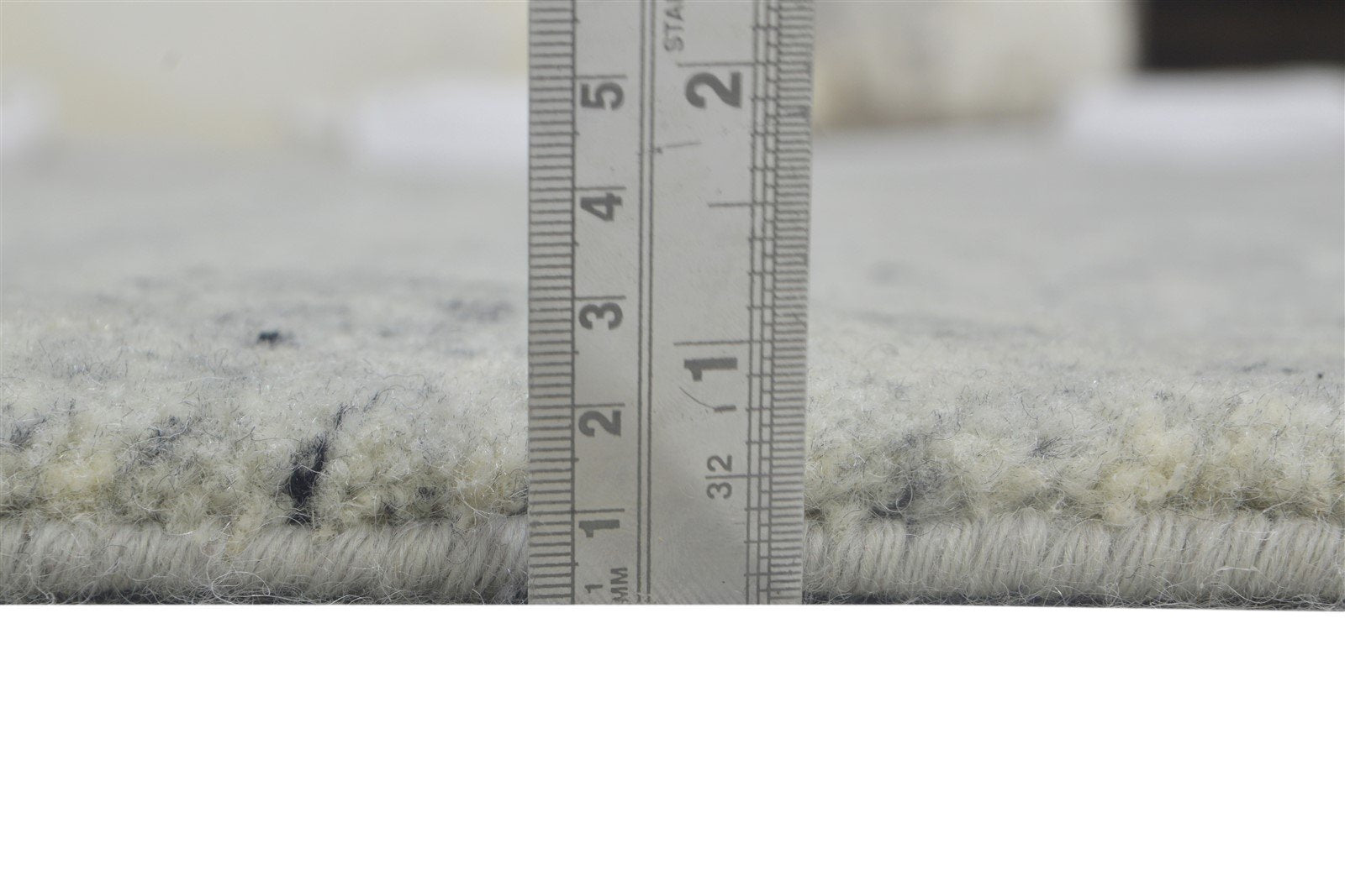 8' X 10' Rug Wool / Silk Grey Modern Hand Knotted Moroccan Diamond Large Carpet   7864103305365