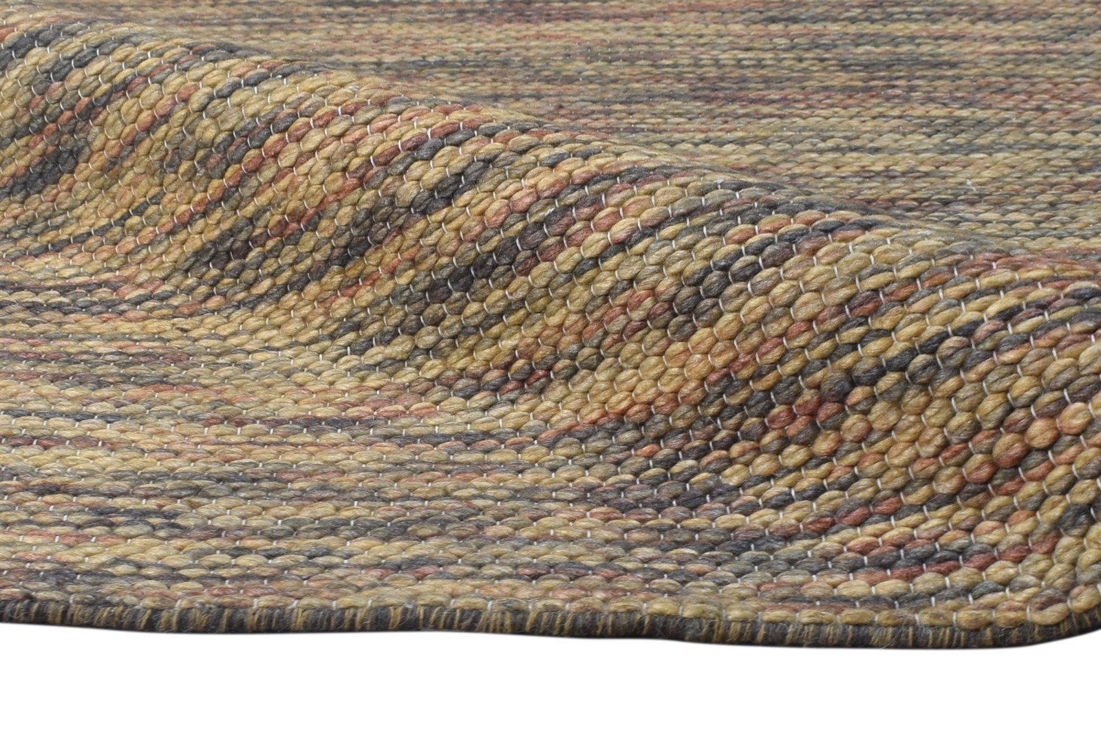 8' X 11' Rug Wool Beige Modern Hand Woven Scandinavian Abstract Large Carpet   7864779243669