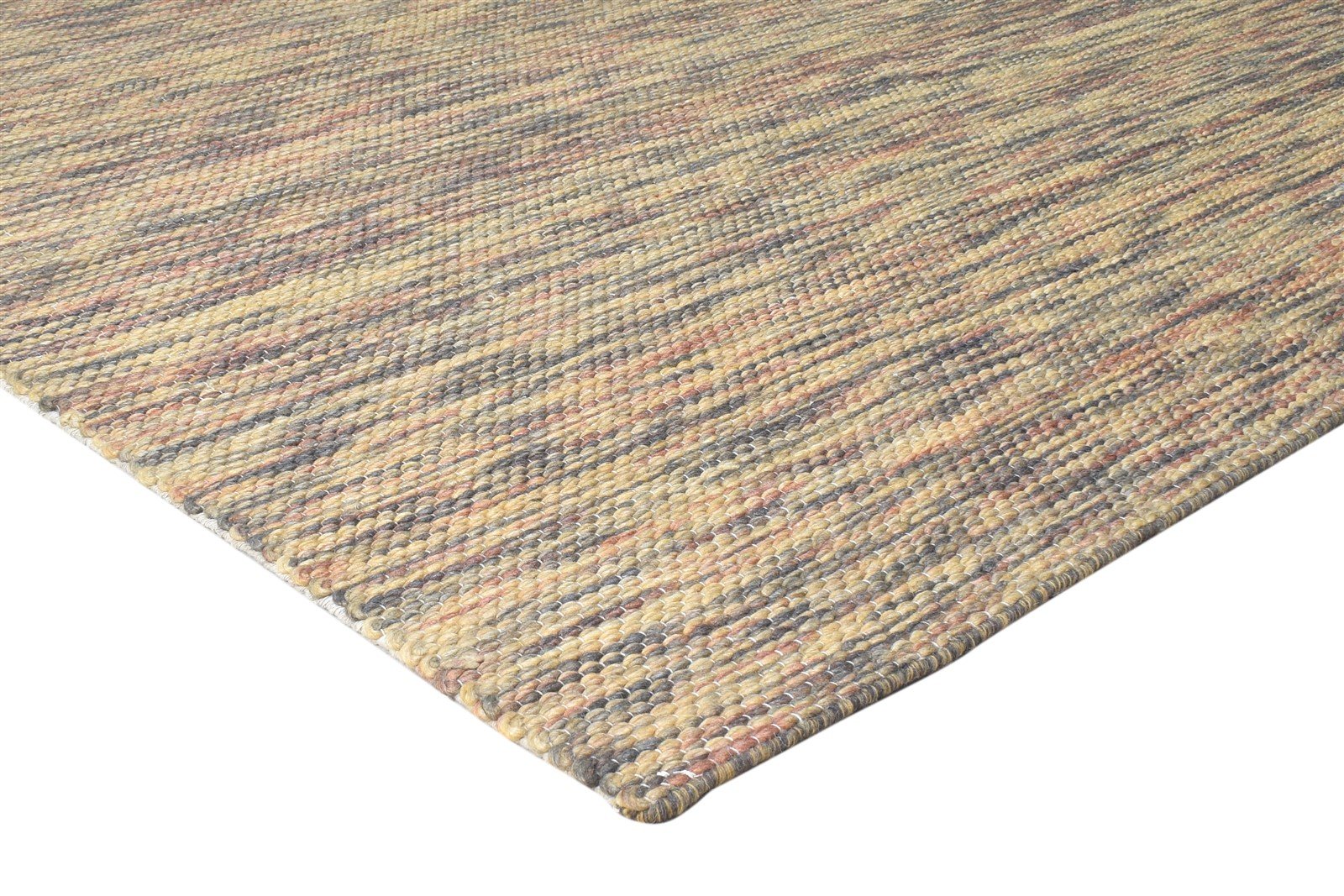 8' X 11' Rug Wool Beige Modern Hand Woven Scandinavian Abstract Large Carpet   7864779243669