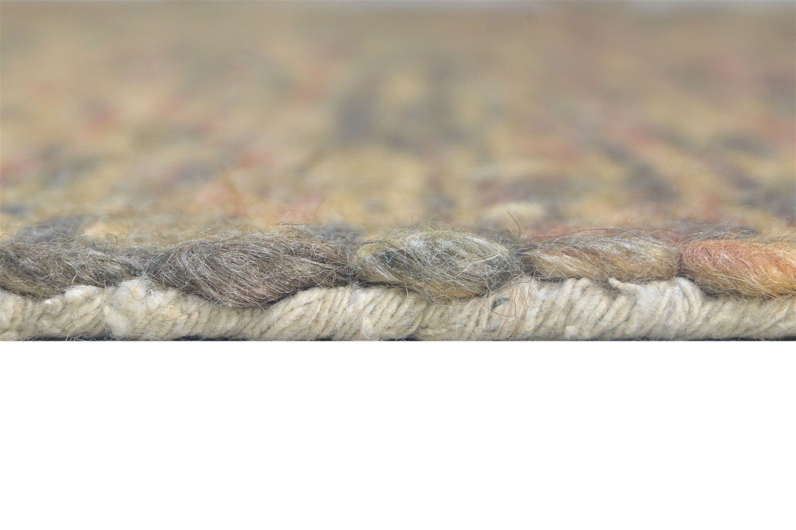 8' X 11' Rug Wool Beige Modern Hand Woven Scandinavian Abstract Large Carpet   7864779243669