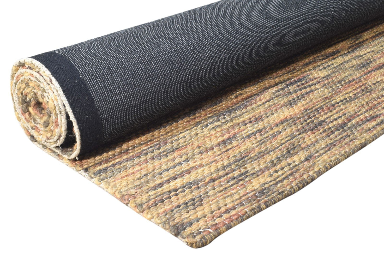 8' X 11' Rug Wool Beige Modern Hand Woven Scandinavian Abstract Large Carpet   7864779243669