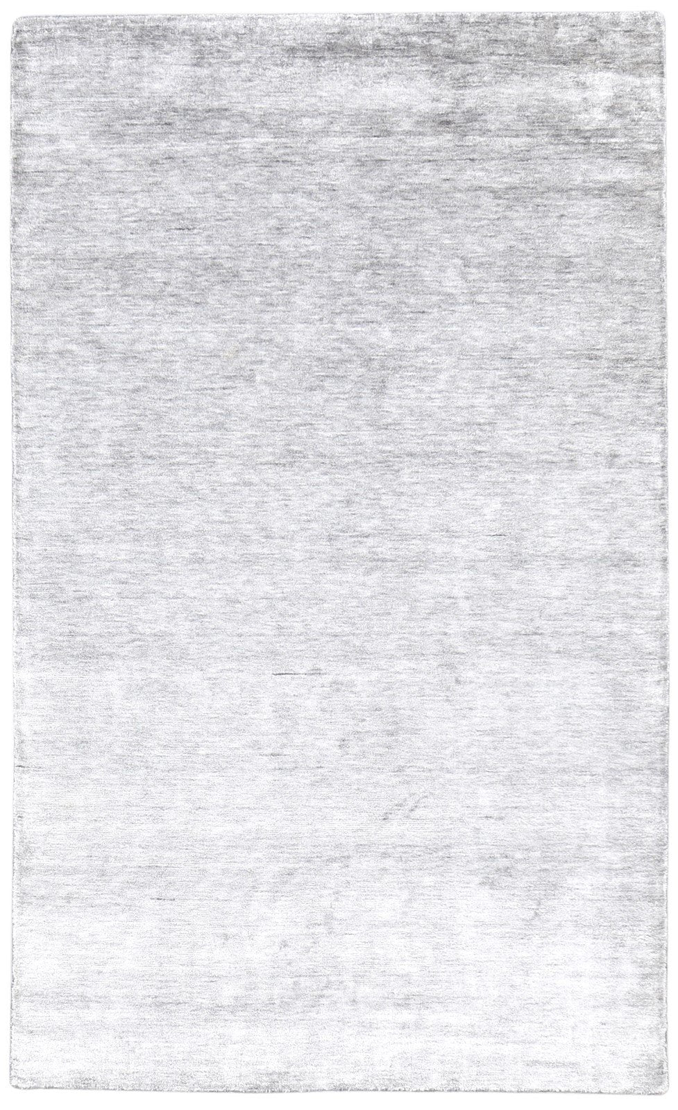 8' X 8' Rug Silk Grey Modern Handloom Scandinavian Solid Large Carpet   7864917360789