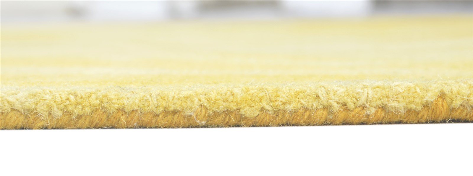 Hand Tufted Gold Wool Rug 5' X 8' Modern Shibori Tie Dye Room Size Carpet  Area Rug 
