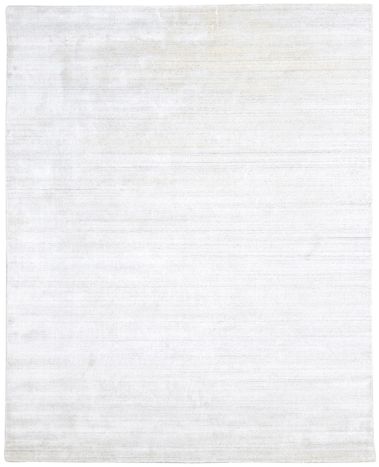 8X10 Rug Rayon From Bamboo Grey Modern Hand Woven Scandinavian Solid Large   7864781373589