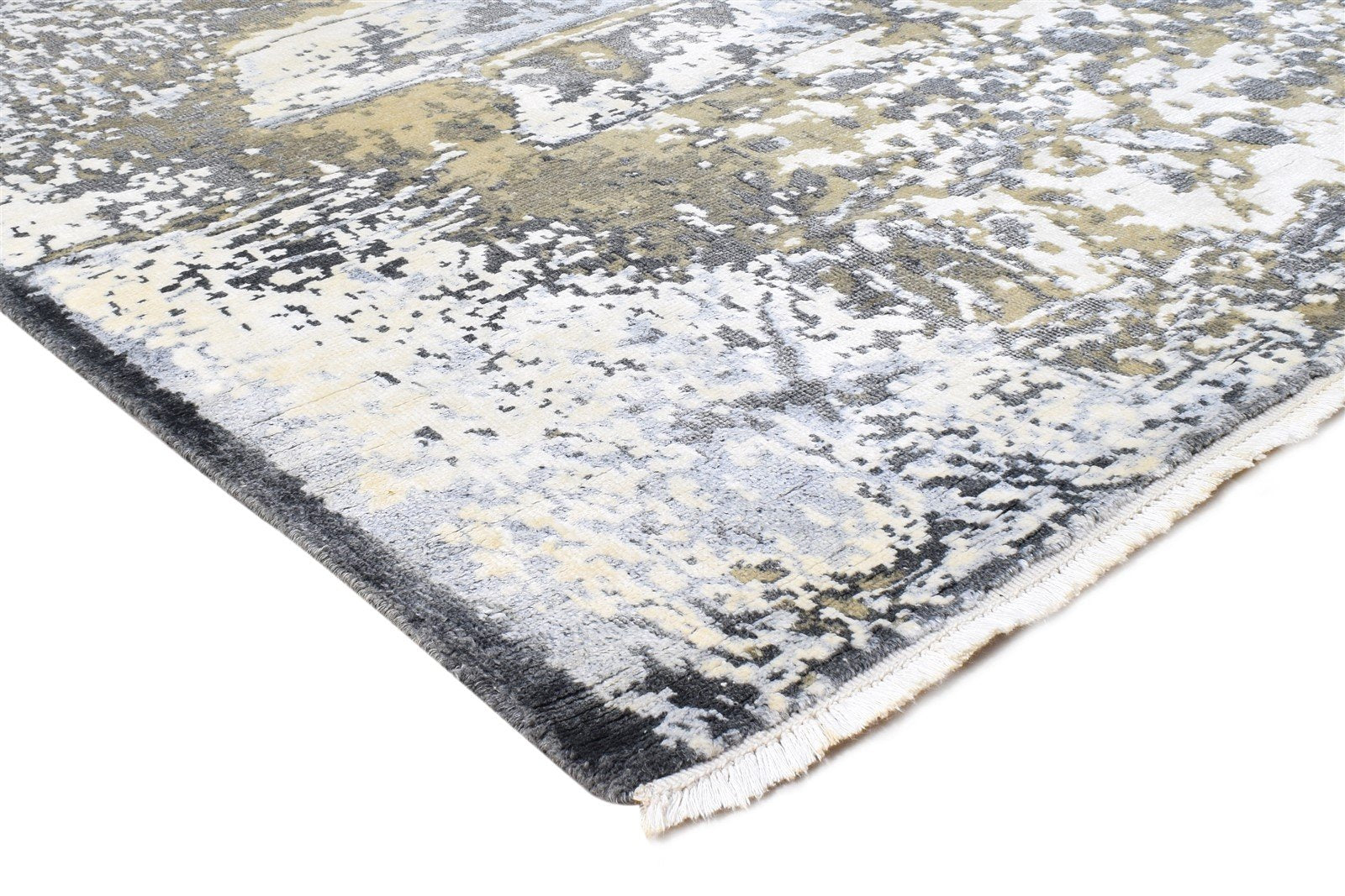 Dian 8X10 Rug Wool / Silk Sage Modern Hand Knotted American Abstract   7865106333845