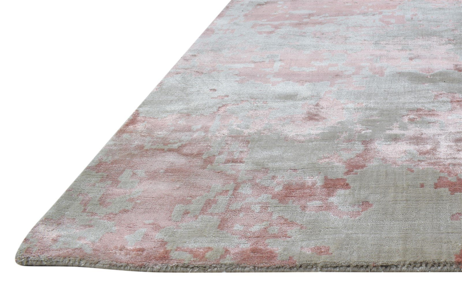 9' X 12' Rug Silk Ivory Modern Handloom French Abstract Extra Large Carpet   7864501960853