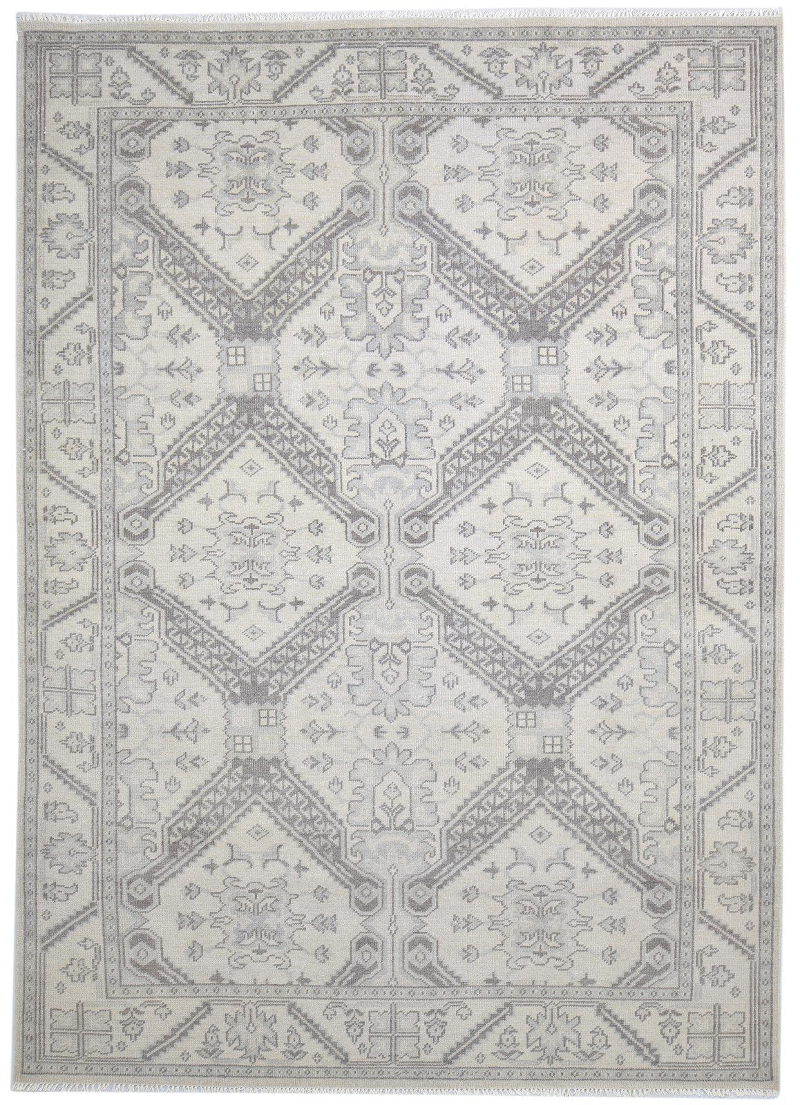 9' X 12' Rug Wool Grey Persian Hand Knotted Kazak Oriental Large Carpet   7864103403669