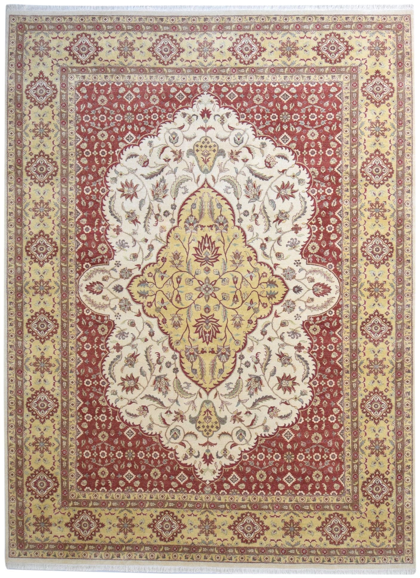 9' X 12' Rug Wool Red Persian Hand Knotted Hereke Oriental Large Carpet   7864649908373