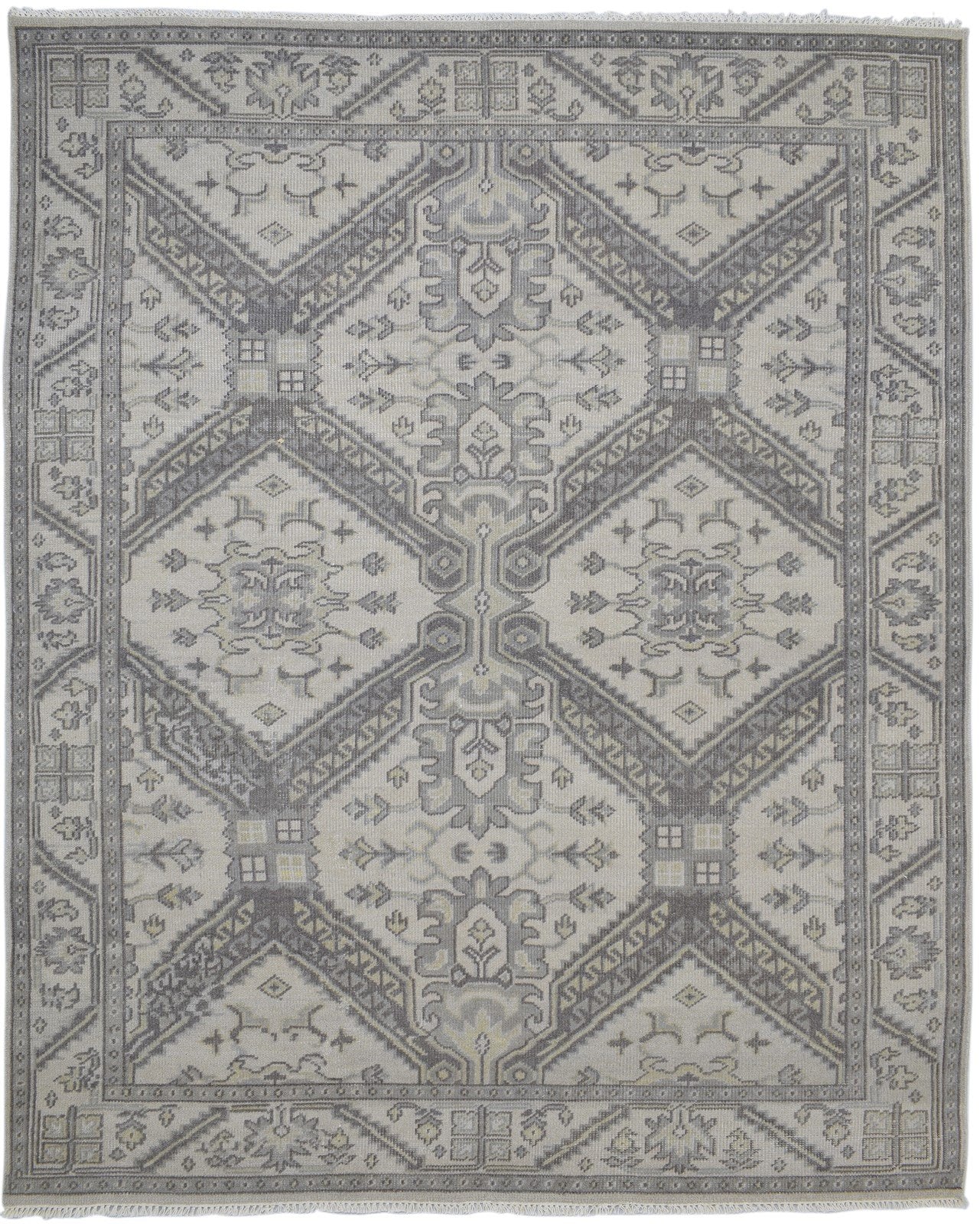 Wool Sand Rug 8' X 10' Persian Hand Knotted Kazak Oriental 8'1"X10'1" Carpet