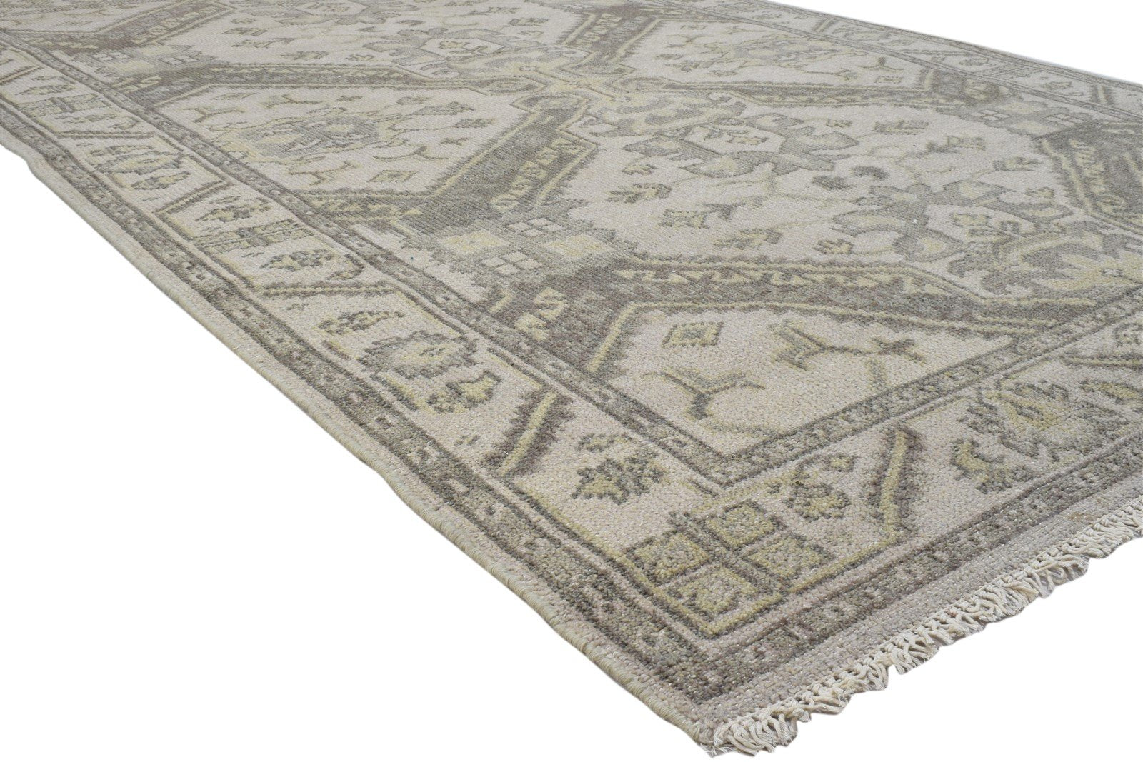 6' X 9' Rug Wool Sand Persian Hand Knotted Kazak Oriental Room Size Carpet 