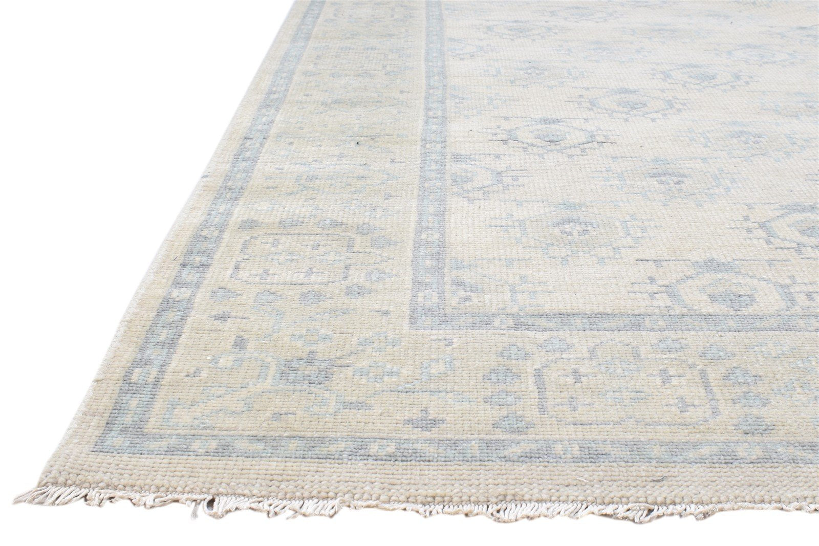 Sand Wool Rug 6' X 9' Persian Hand Knotted Bokhara Oriental Room Size Carpet 