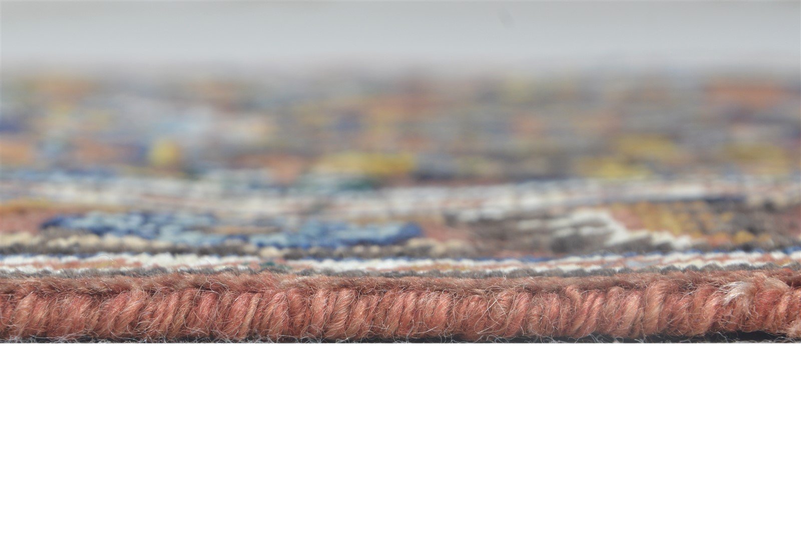 Alyss Rust Wool / Silk Rug 2'6"x10 Persian Hand Knotted Oushak Oriental Runner   7864996855957