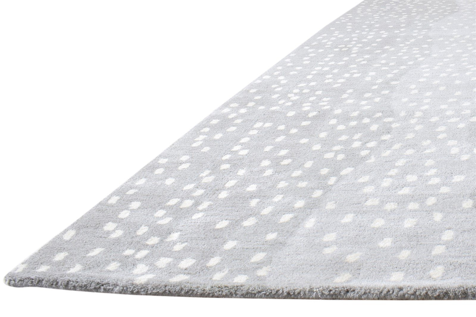 Antelope Rug Handmade Wool Animal Print Gray   8716746817685