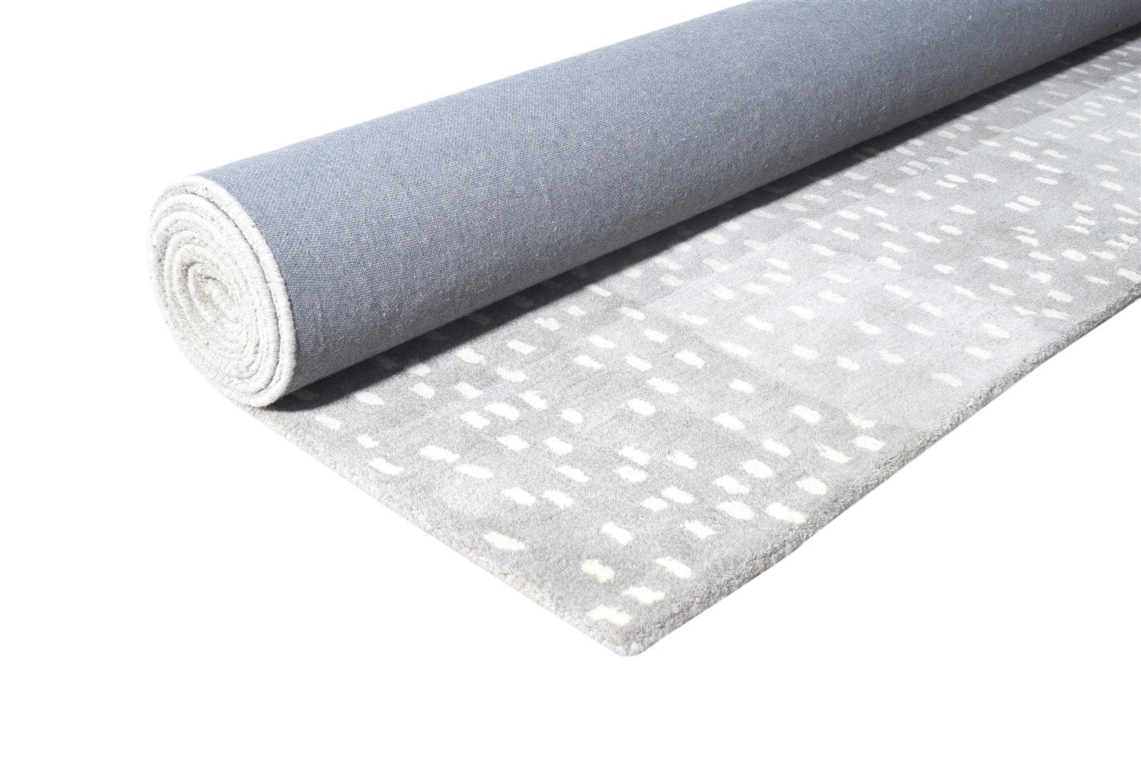 Antelope Rug Handmade Wool Animal Print Gray   8716746817685