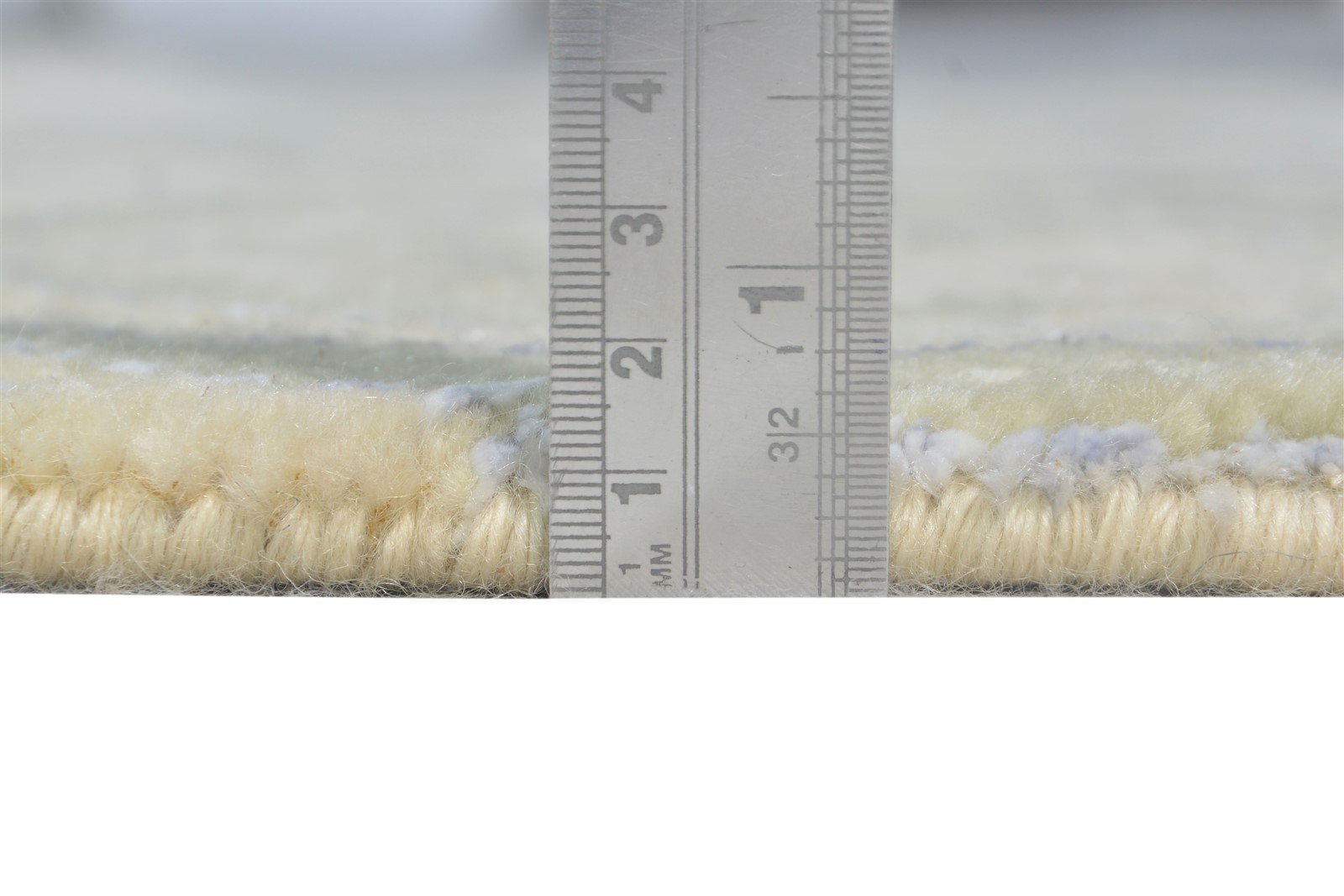 Ardyth Beige Wool Rug 4' X 6' Modern Hand Knotted Moroccan Trellis   7865118490773