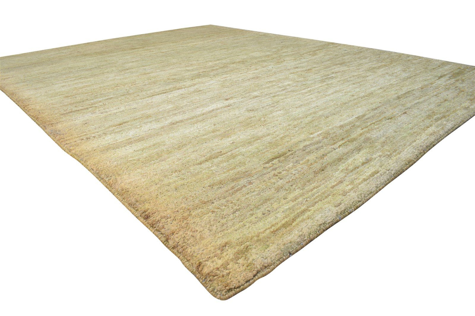 Beige Jute Rug 8' X 11' Modern Hand Knotted Scandinavian Solid Large Carpet   7864787402901