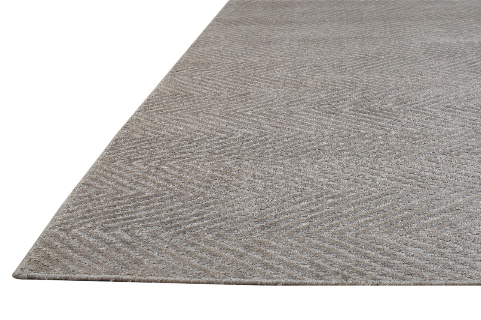 Beige Silk Rug 5' X 8' Modern Handloom Scandinavian Diamond Room Size Carpet   7864163664021