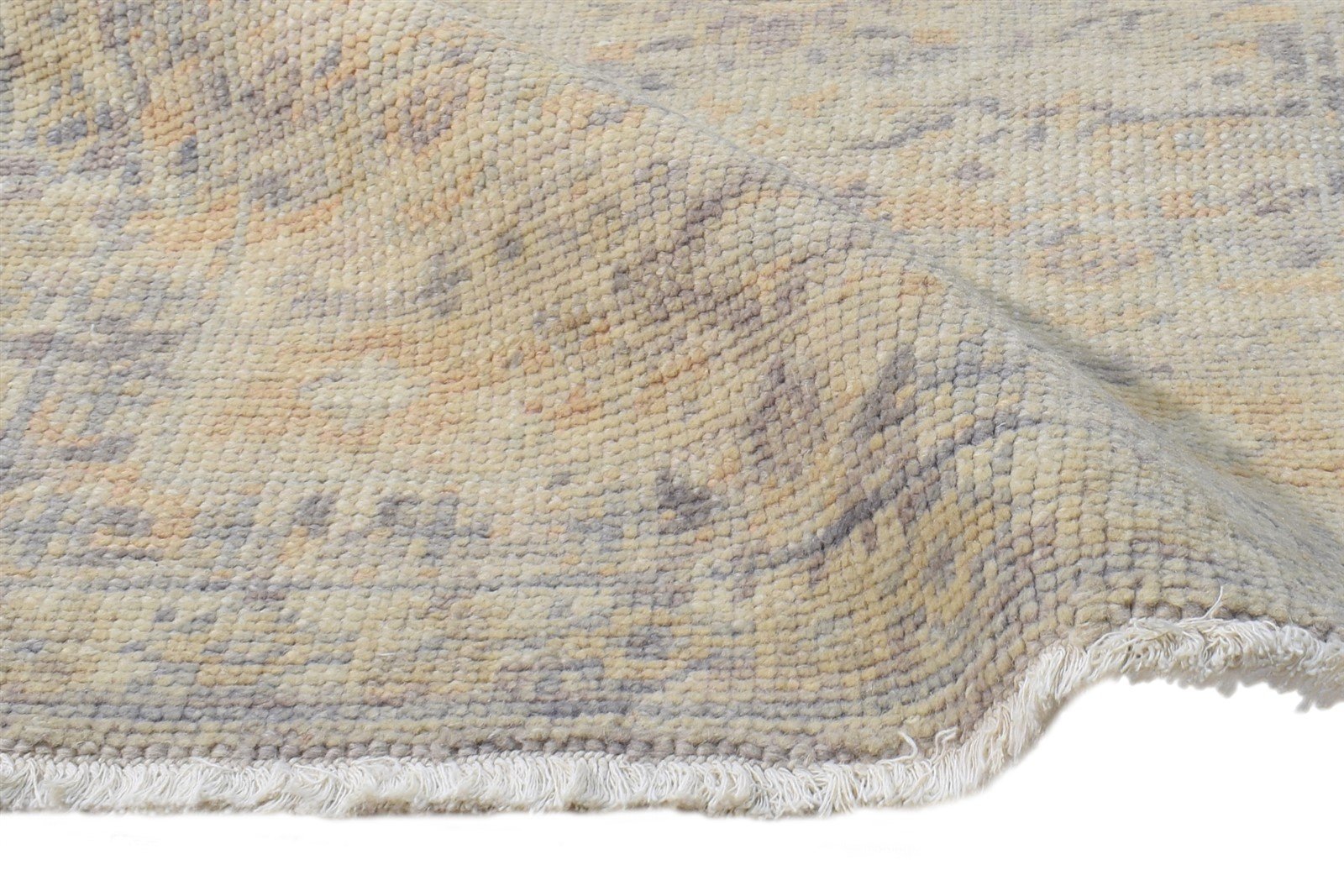 Beige Wool Rug 2' X 3' Persian Hand Knotted Khotan Oriental Small Carpet   7865143754901