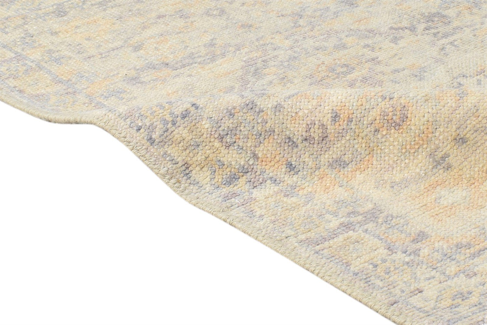 Beige Wool Rug 2' X 3' Persian Hand Knotted Khotan Oriental Small Carpet   7865143754901