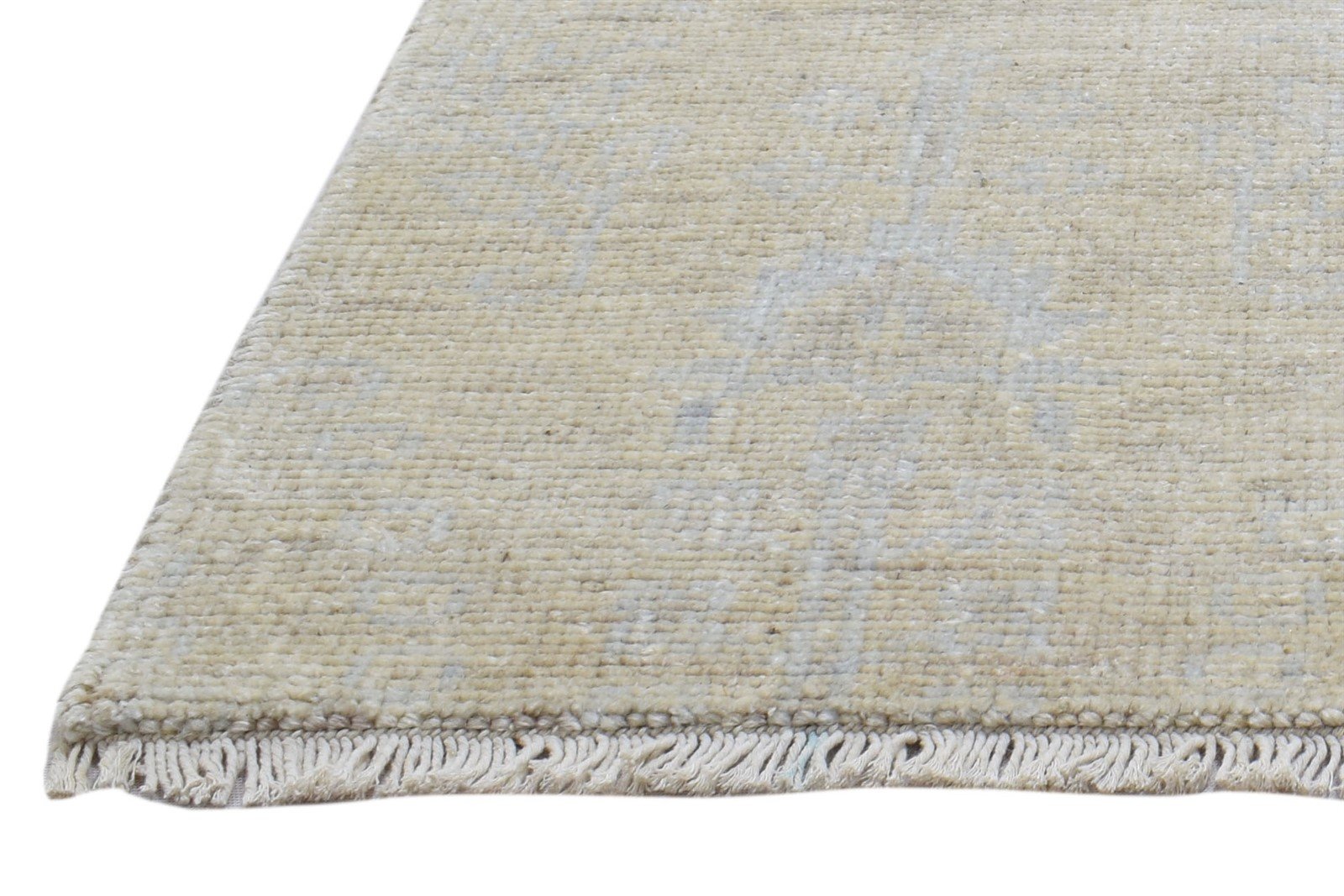 Beige Wool Rug 3' X 2' Persian Hand Knotted Oushak Oriental Room Size Carpet   7864086429845