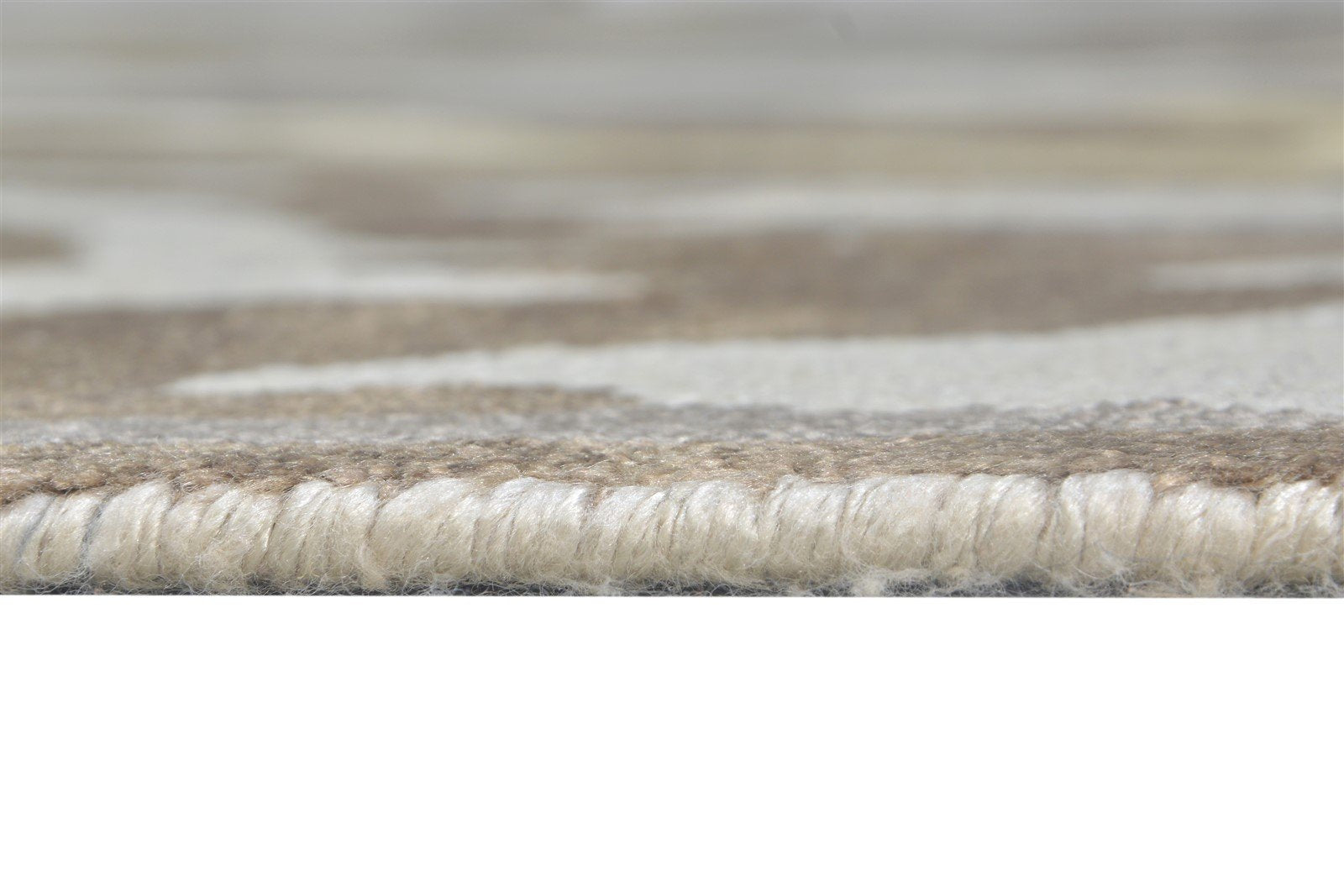 Bethanne Silk Grey Rug 6X9 Modern Hand Knotted Scandinavian Abstract   7865067110549