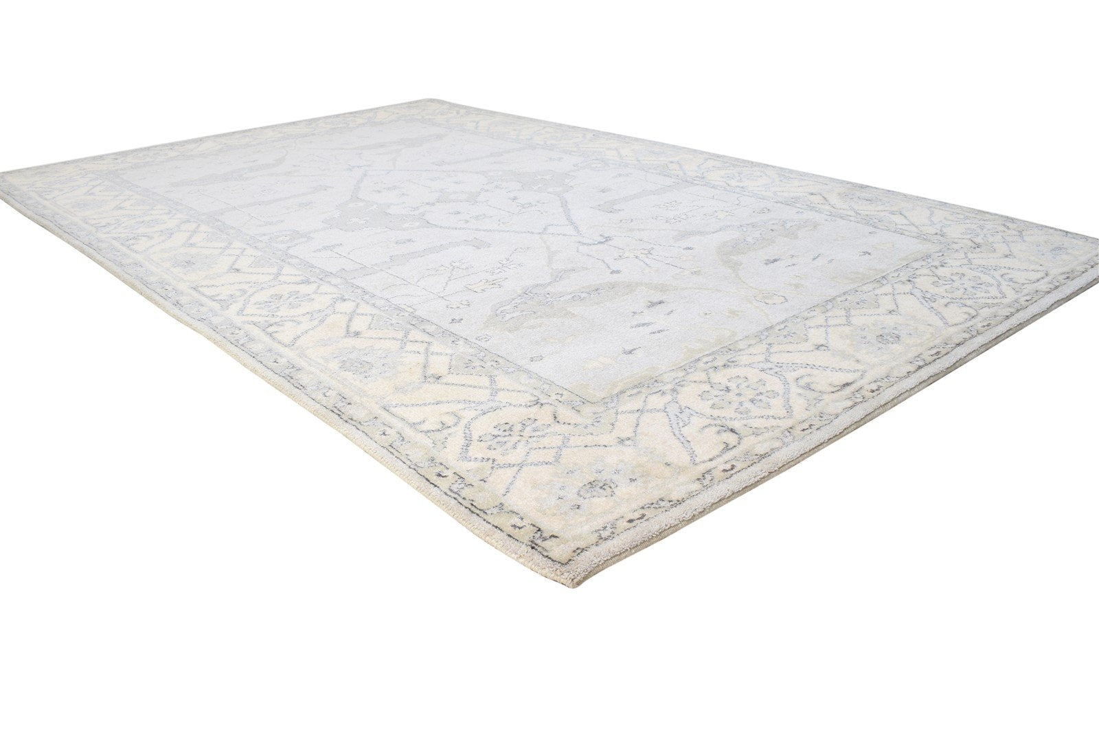 Blue Silk Rug 5' X 8' Persian Hand Knotted Oushak Oriental Room Size Carpet   7864804278421