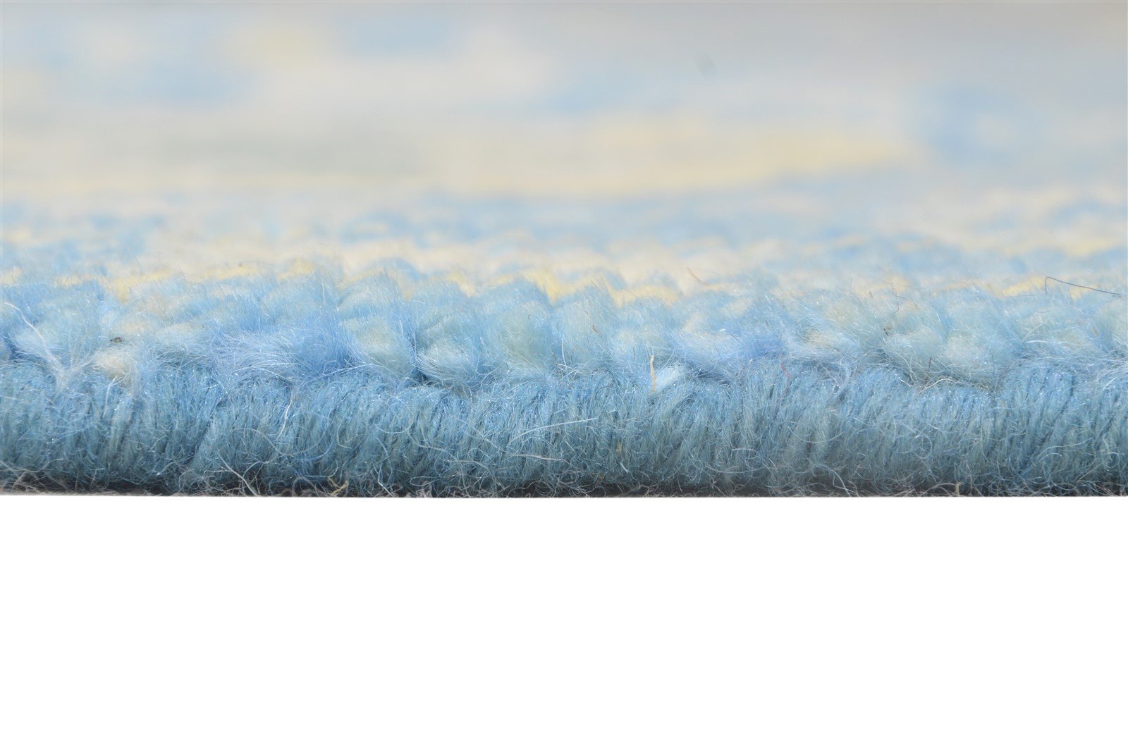 Blue Wool Rug 9' X 12' Persian Hand Knotted Oushak Oriental Extra Large Carpet   7864969658517