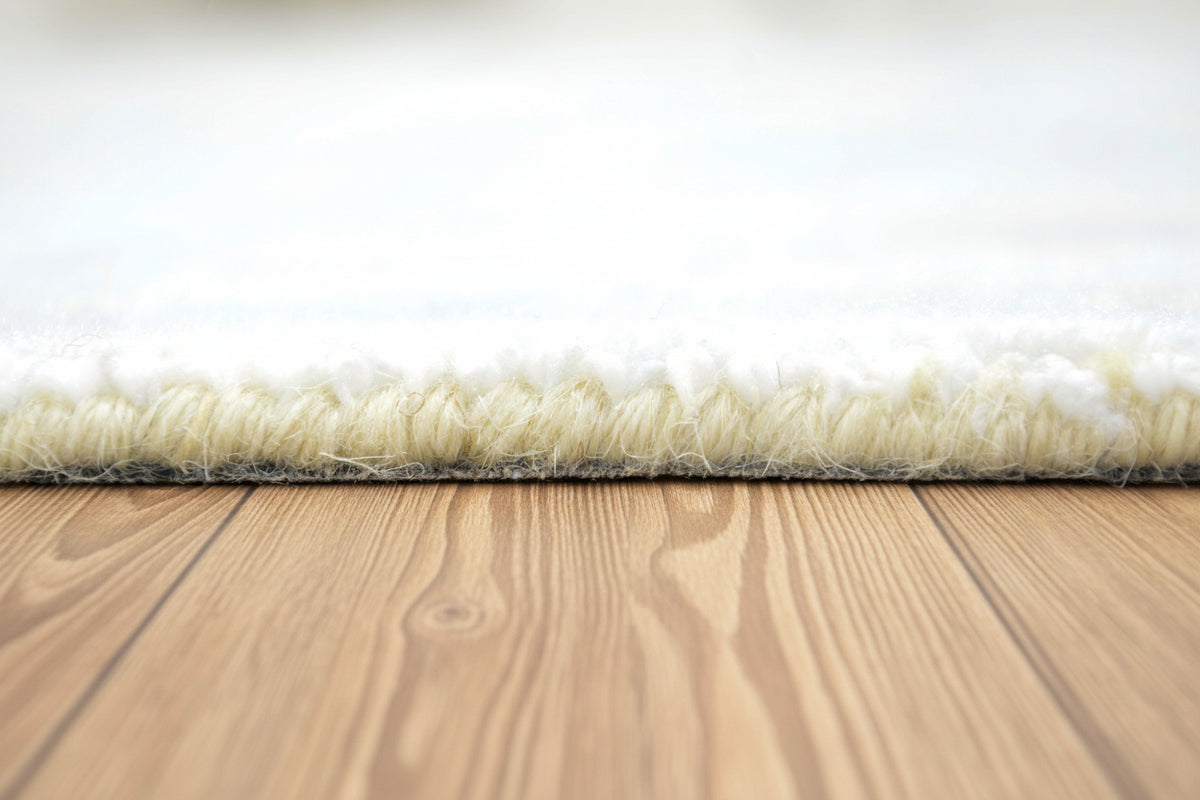 Botanical Oushak Handmade Creamy Ivory Area Rug – Modern Classic Persian Style   9170564022421