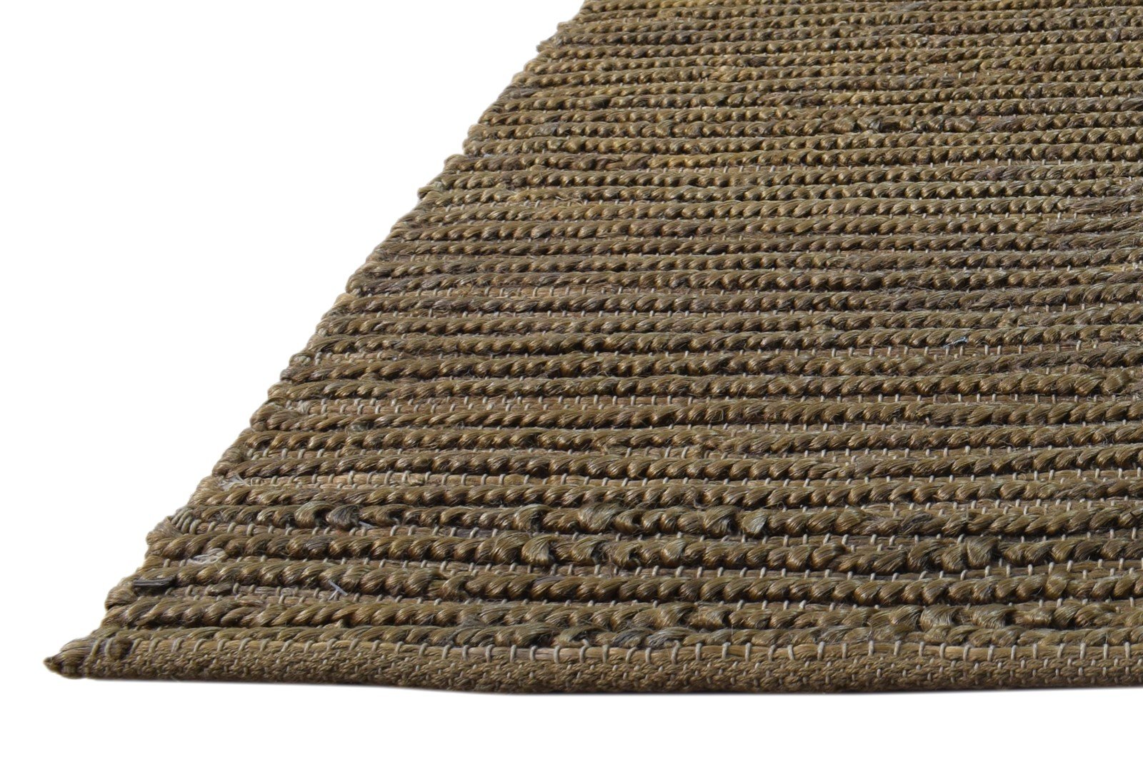 Brown Jute Rug 5' X 6' Persian Hand Woven Scandinavian Oriental Room Size Carpet   7864950456469