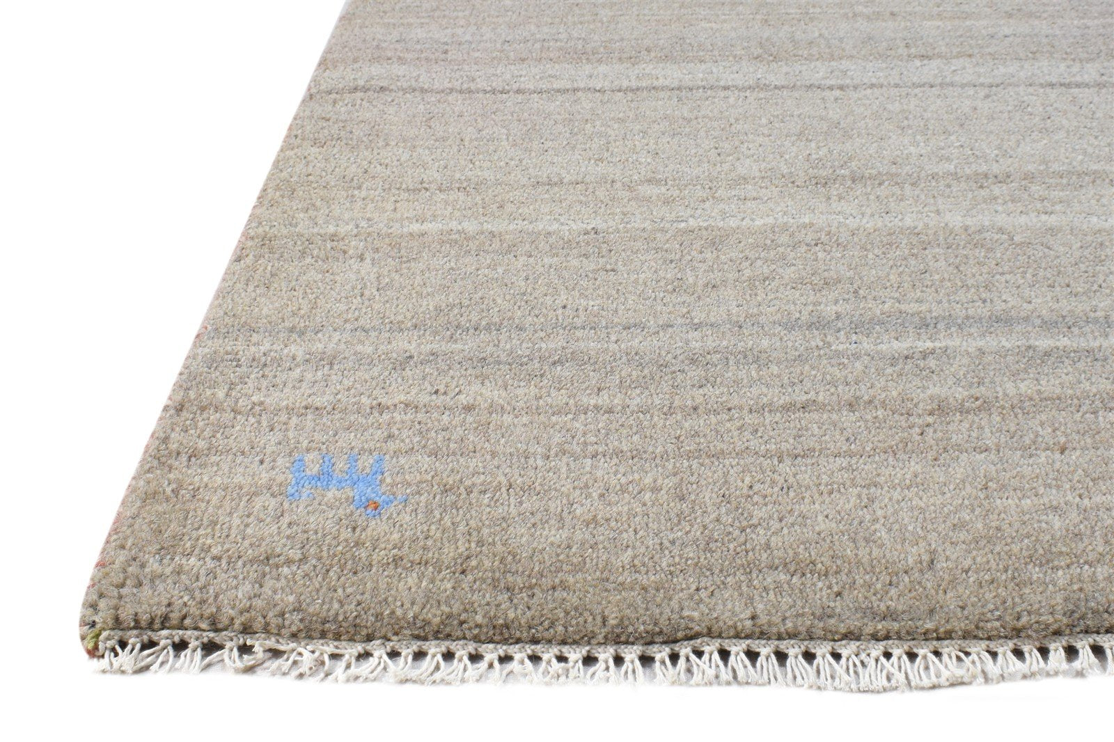 Brown Wool Rug 2' X 3' Tribal Hand Knotted Southwestern Solid Small Carpet   7865065078933