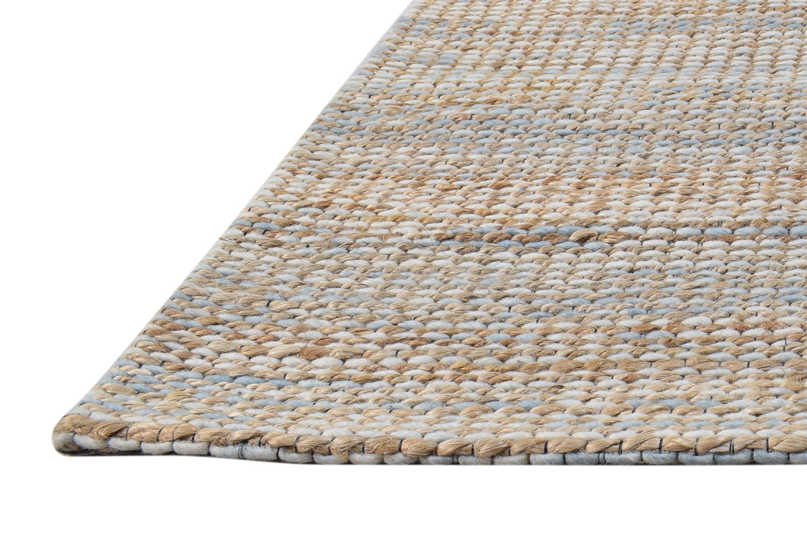 Brown Wool Rug 4' X 6' Modern Hand Tufted Scandinavian Solid Room Size Carpet   7865005408405
