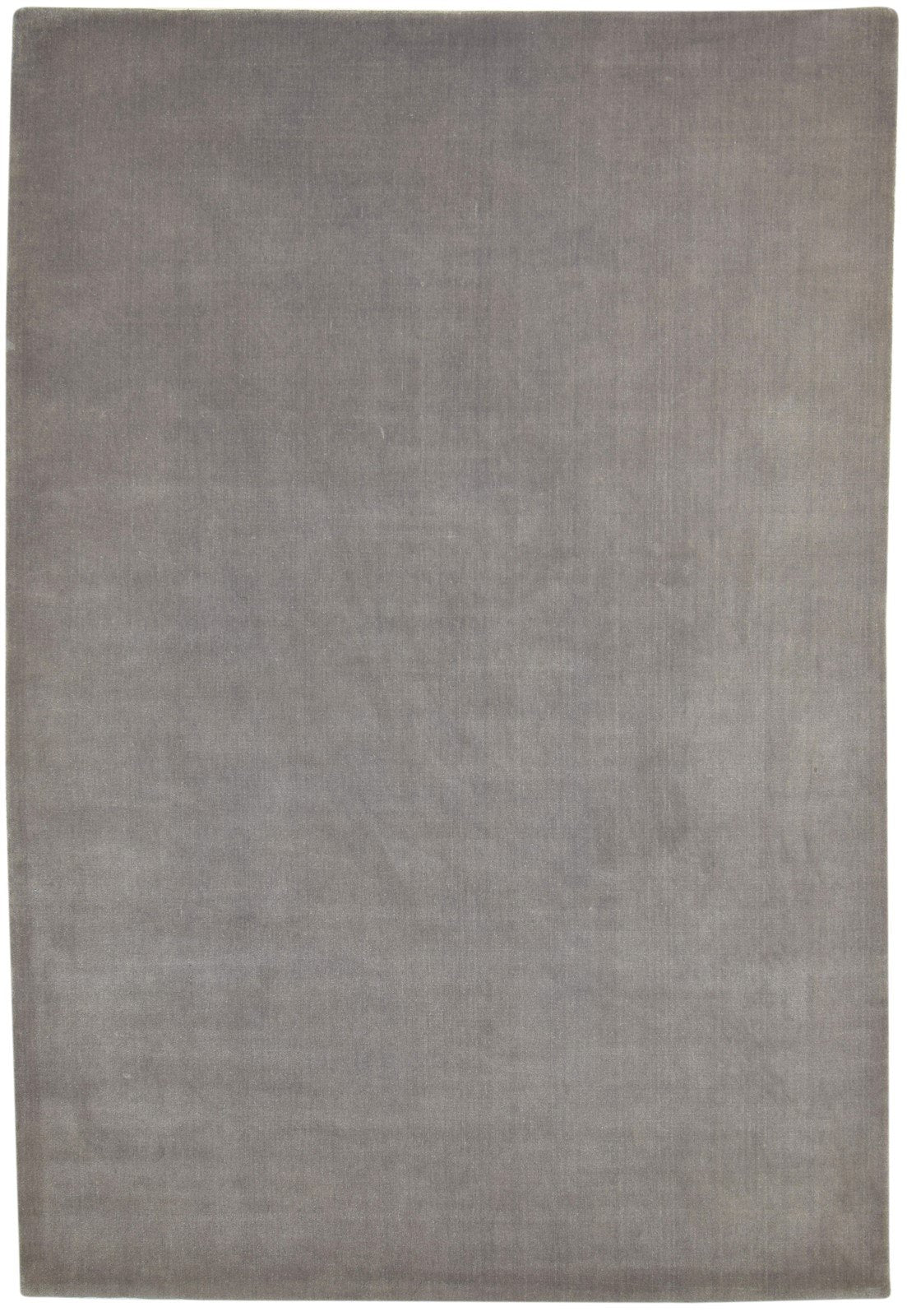 Brown Wool Rug 6' X 9' Modern Hand Woven Scandinavian Solid Large Carpet   7864180867221