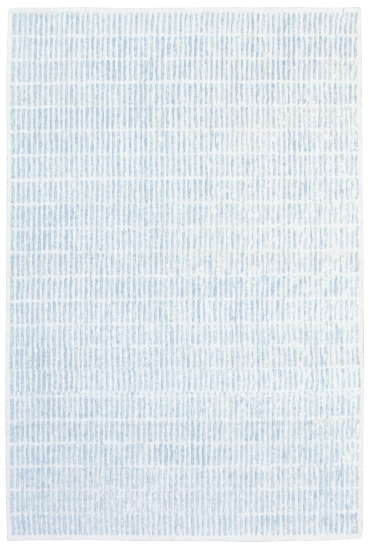 Capitola Handmade Blue Soft Rug | Modern Abstract Linear Grids Checks Area Rug   9122059026581