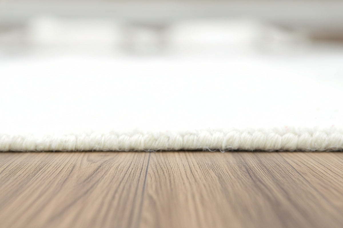 Capitolara Handmade Grey Soft Rug | Modern Abstract Linear Grids Checks Area Rug   9121454981269