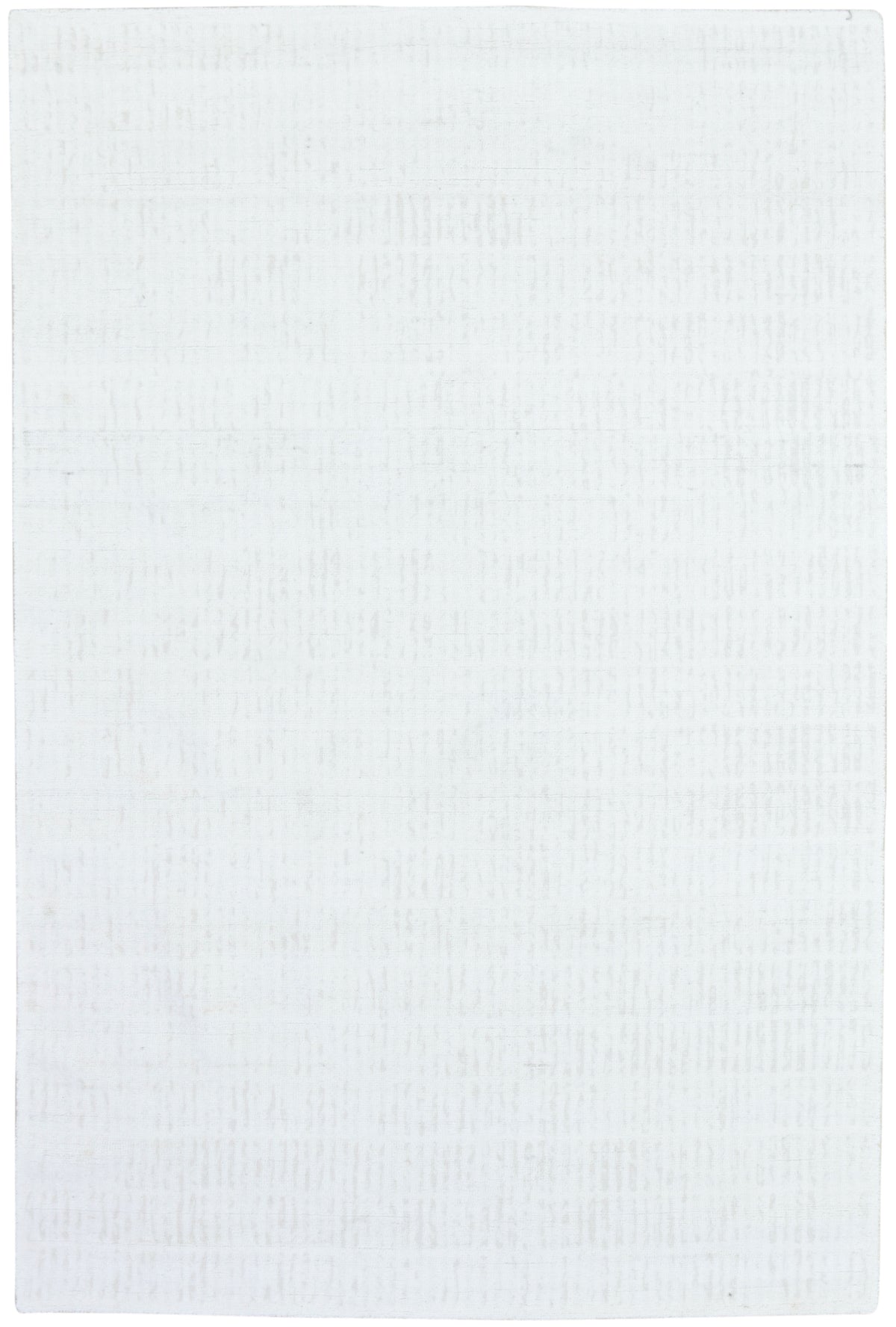 Capitolara Handmade White Soft Rug – Modern Abstract Linear Grids Checks Area Rug   9123593060501