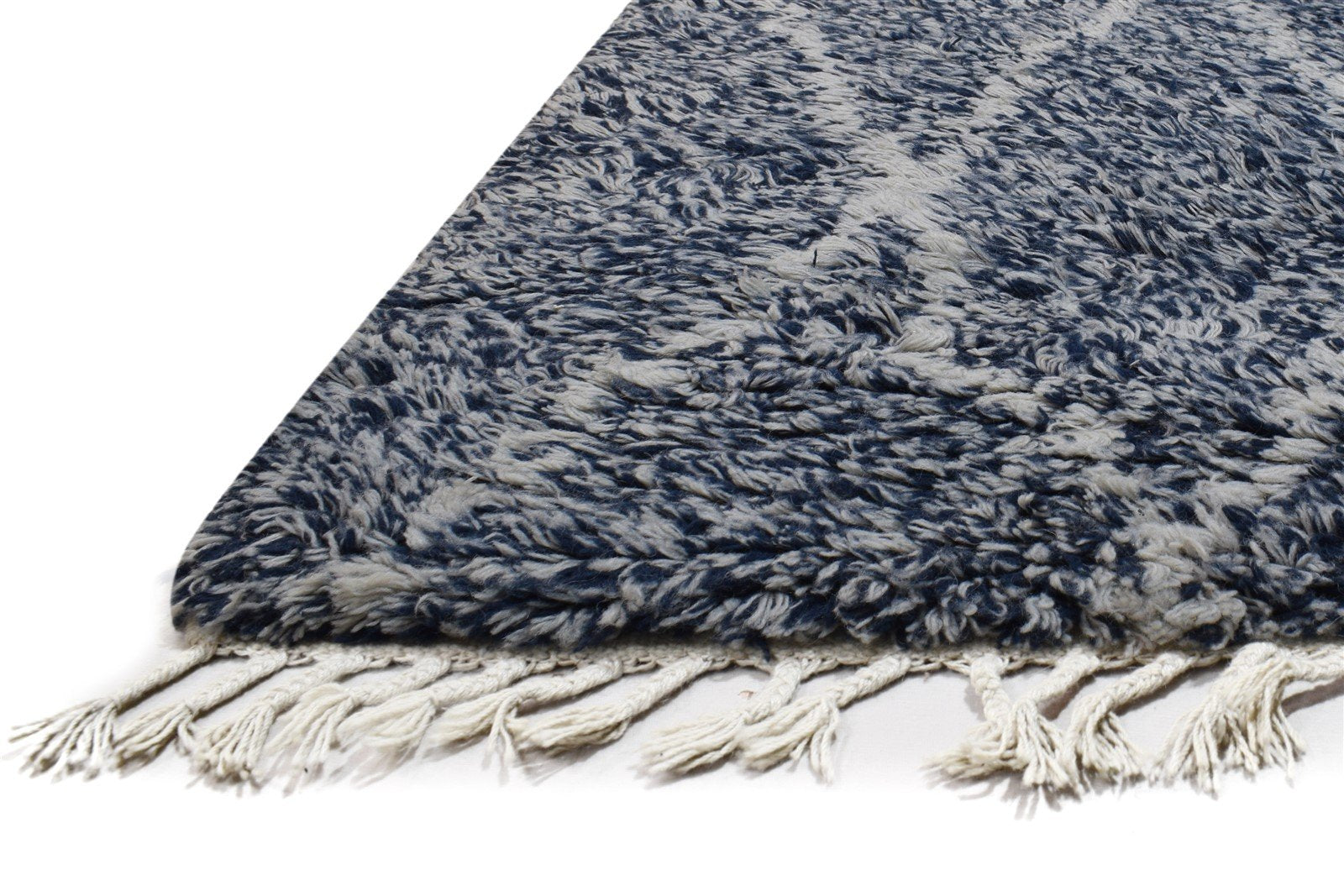 Charcoal Wool Rug 5' X 9' Modern Hand Knotted Moroccan Abstract Room Size Carpet   7864313381013