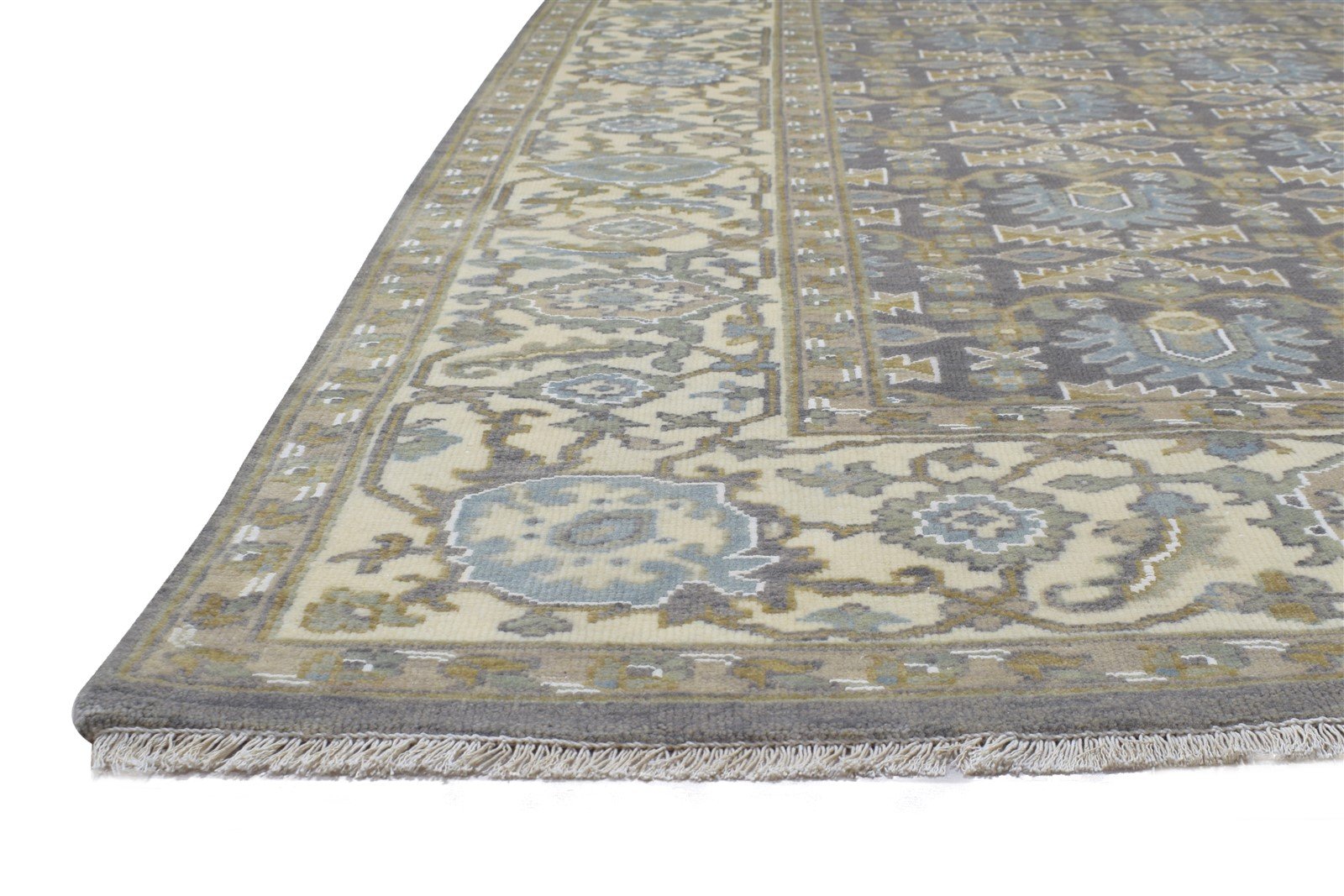 Chocolate Wool Rug 8' X 10' Persian Hand Knotted Herati Oriental Large Carpet   7864192696469