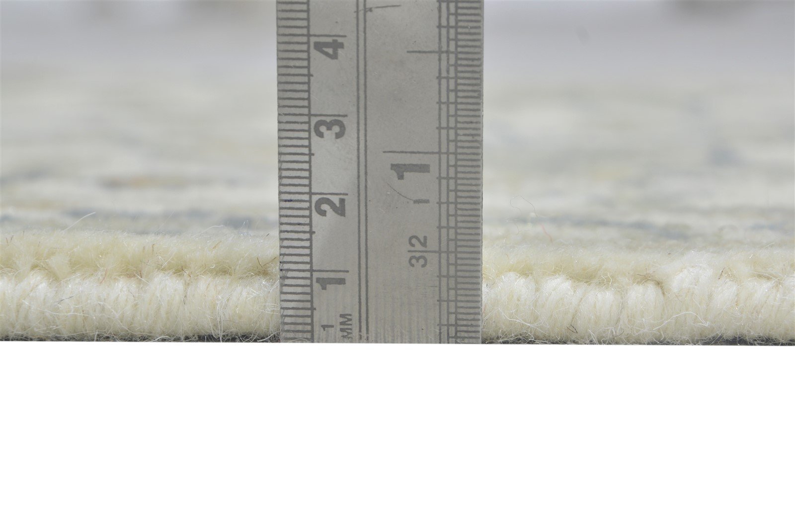 Christi Wool Cream Rug 3' X 10' Persian Hand Knotted Oushak Oriental Runner   7864833540245