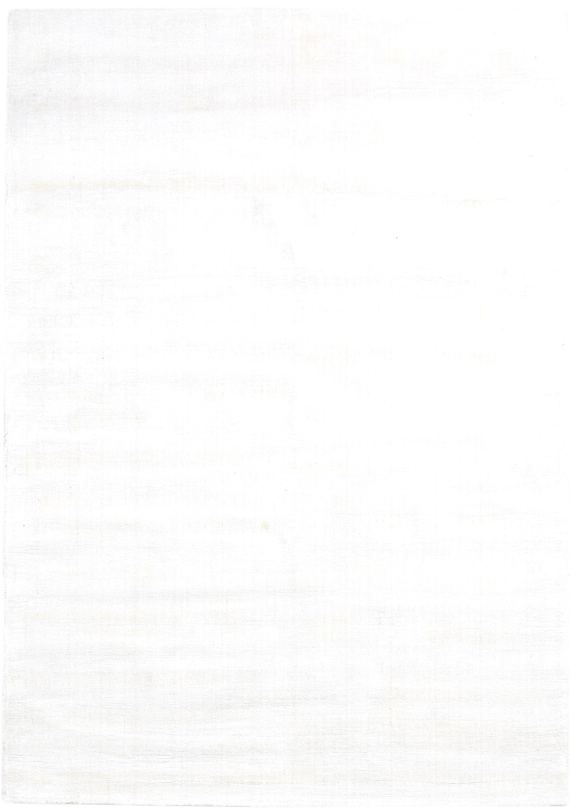 Cream Silk Rug 5' X 7' Modern Handloom Scandinavian Solid Room Size Carpet   7865140183189