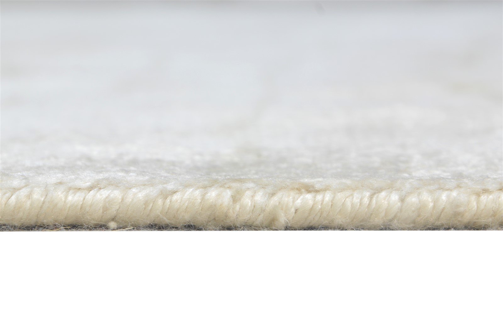 Cream Silk Rug 6' X 9' Modern Hand Knotted American Swirls Room Size Carpet   7865067274389