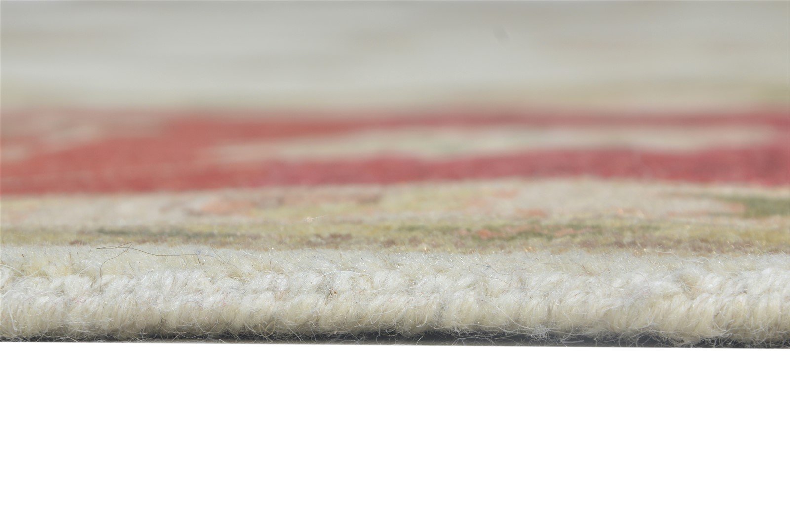 Cream Wool Rug 10' X 12' Persian Hand Knotted Kashan Oriental Extra Large Carpet   7864617336981