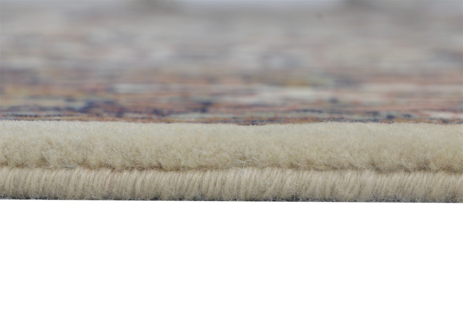 Cream Wool Rug 7' X 10' Persian Hand Knotted Kashan Oriental Large Carpet   7864657772693