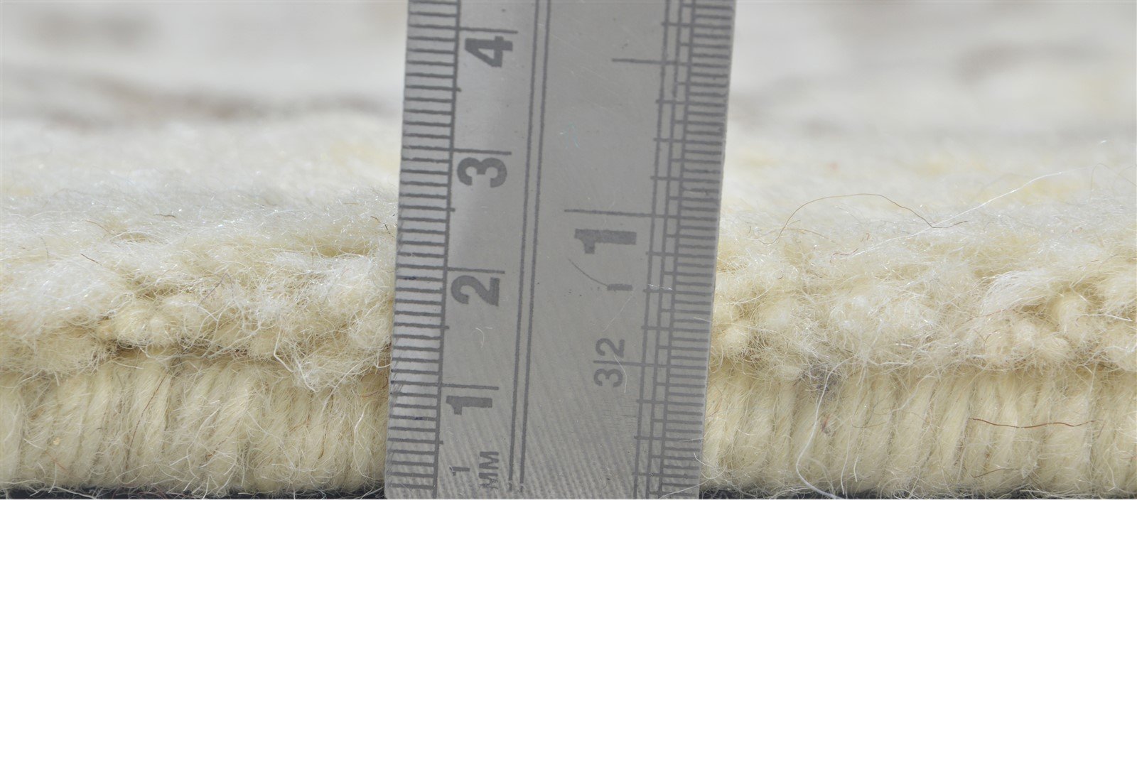 Cream Wool Rug 8' X 10' Modern Hand Knotted Moroccan Tribal Large Carpet   7864780914837