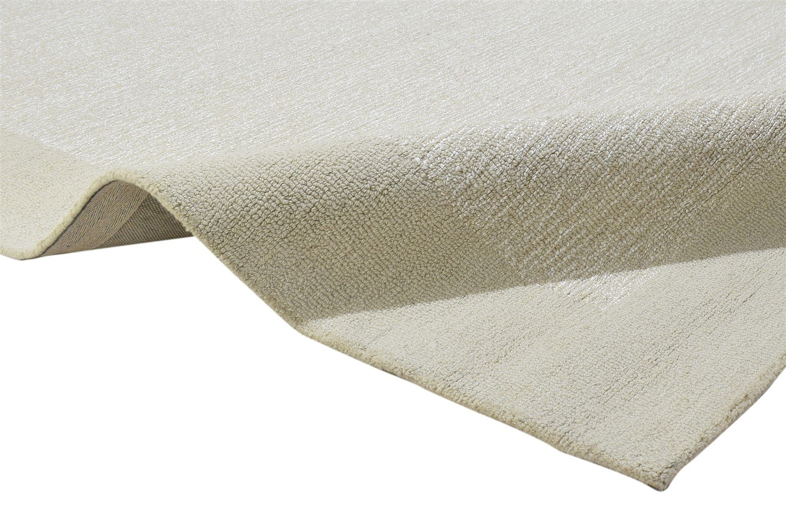 Darcie 100% Wool / Art Silk Grey Rug 5X8 Modern Hand Tufted Scandinavian Bordered   7864084824213