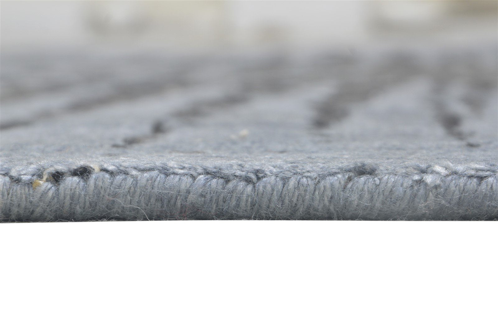Dark Grey Silk Rug 5' X 8' Persian Jacquard Loom Nain Abstract Room Size Carpet   7864240275605