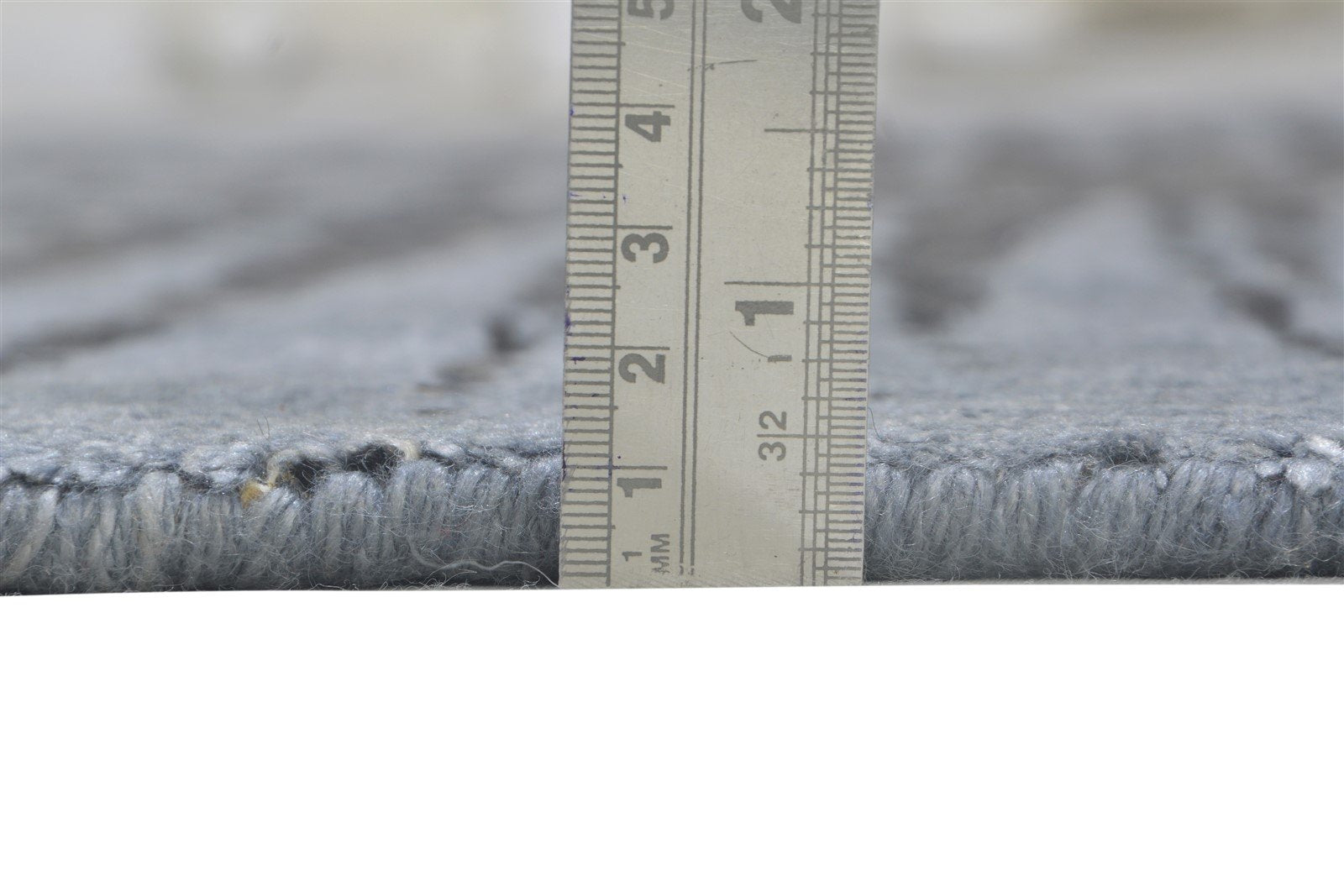 Dark Grey Silk Rug 5' X 8' Persian Jacquard Loom Nain Abstract Room Size Carpet   7864240275605
